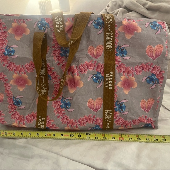 Buddah Mochi X Disney Parks Stitch & Paradise Tote Bag l Made in Hawaii
